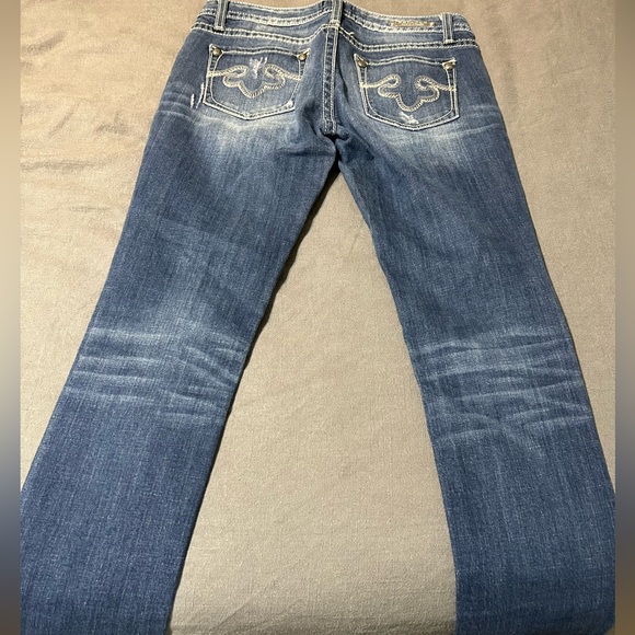 Rerock express jeans. Size 4R, lightly worn. - Picture 3 of 3